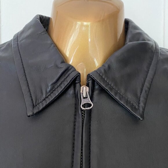 Steilmann Leather Bomber Jacket | Excellent Condition | Women's Outerwear - Picture 4 of 15
